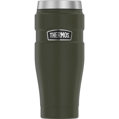 Thermos vodotěsný termohrnek s otočným uzávěrem 470 ml vojenská zelená