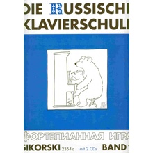 DIE RUSSISCHE KLAVIERSCHULE 2 + 2x CD Ruská klavírní škola 2 + 2x CD