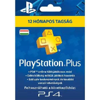 Sony PlayStation Plus 12 Month Membership - Pazaruvaj.com