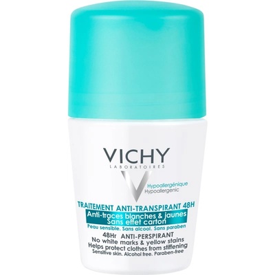 Vichy Deodorant 48h рол- он против изпотяване срещу бели и жълти петна 50ml