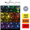 Somogyi Micro LED-es SMART svietiaci reťazec ML 200 RGB SMART