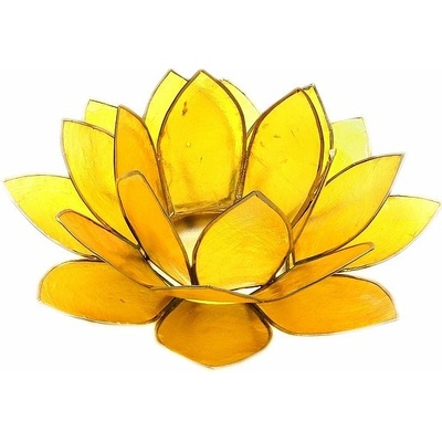Nefertitis Svícen lotos pro čakru solar plexu NF6700 - cca 13,5 cm