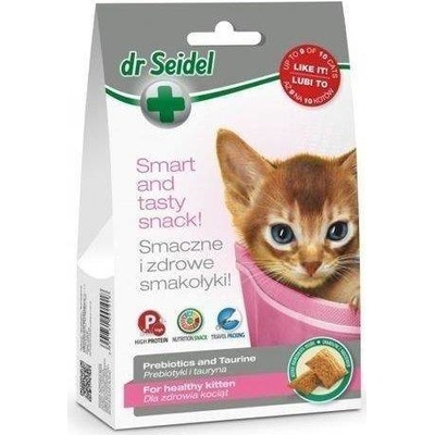 Dr.Seidel snacks for cats Zdravé pochúťky pre mačiatká 50 g