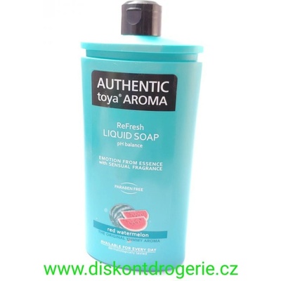 Authentic Toya Aroma Red Watermelon tekuté mýdlo náhradní náplň 600 ml