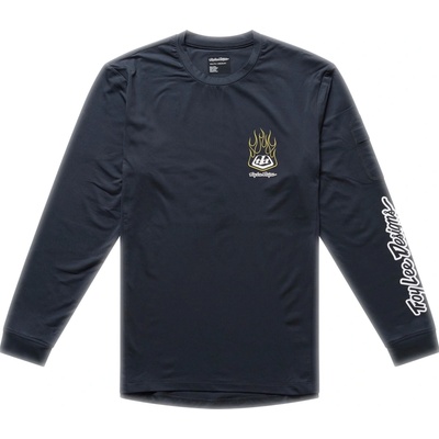 Troy Lee Designs TLD Youth Ruckus Ride LS Tee Pressed Carbon detský