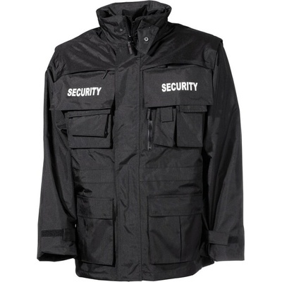 Bunda MFH vodeodolná Security čierna