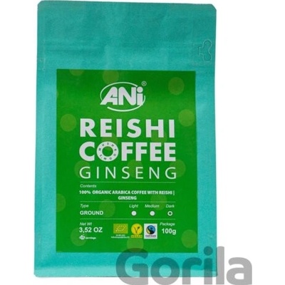 ANilab Ženšen Reishi BIO mletá 100 g