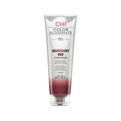 CHI Ionic Color Illuminate Conditioner тониращ балсам за опресняване на цвета Mahogany Red 251 ml