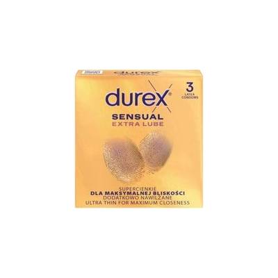 Durex Sensual Extra Lube 3 бр (P24642)