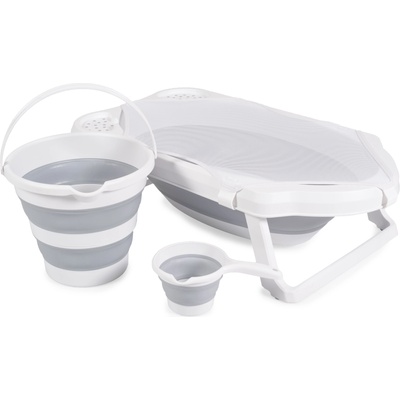 Cangaroo Сгъваем комплект за баня Cangaroo - Hawaii, сив (109371)