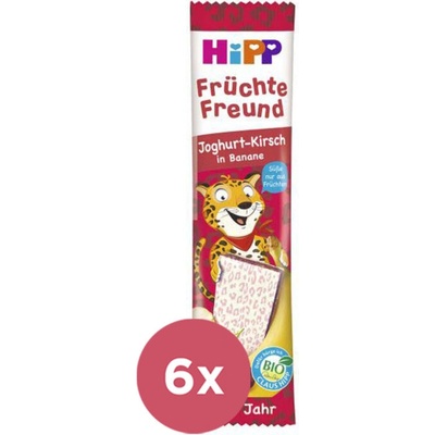 HiPP Bio Ovocná oblátka Višňa-Jogurt 6x 23g