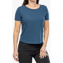 Bavlnené tričko dámske Royal Robbins Basecamp Boxy Tee blue teal