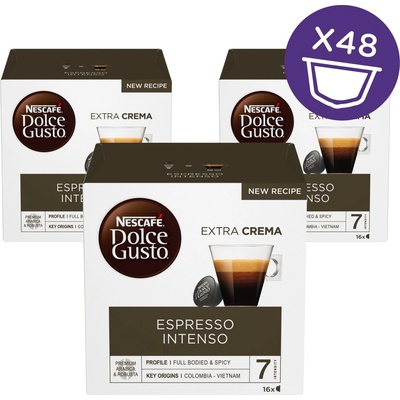Nescafé Dolce Gusto Espresso Intenso kávové kapsule 48 ks