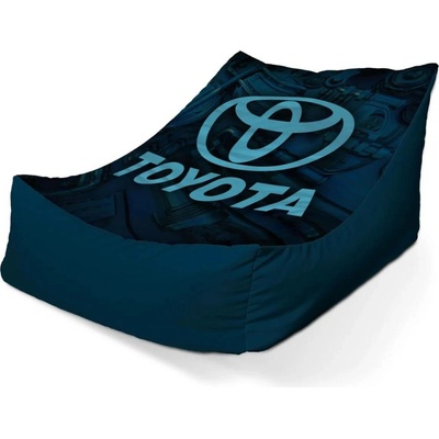 Sablio sedací vak lounge Logo Toyota Motor 80 x 95 x 50 cm