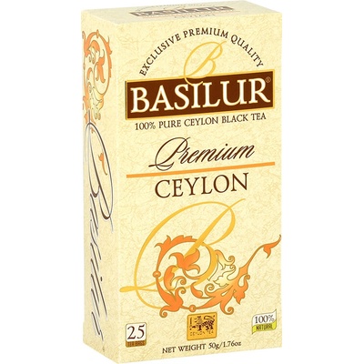 Basilur Premium Ceylon 25 x 2 g