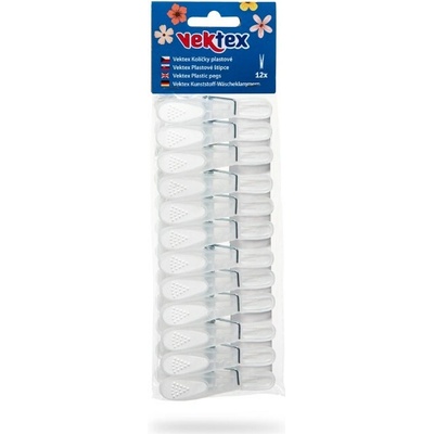 Vektex kolíčky na prádlo dřevěné 12 ks