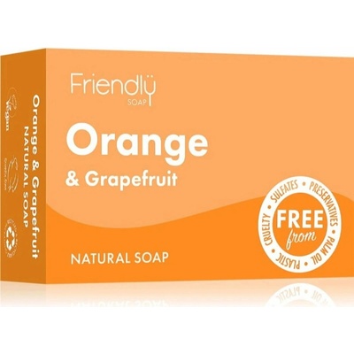 Friendly Soap prírodné mydlo pomaranč a grep 95 g
