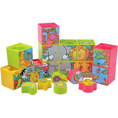 Teddies Koskty + jiné tvary plast v krabici