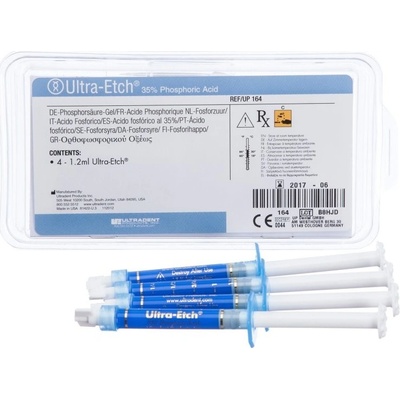 Ultradent Ultra-Etch 35% leptadlo, 4x1,2 ml
