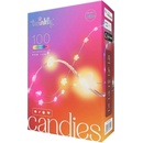 Twinkly TWKS100RGB-T LED RGB Stmievateľná vianočná reťaz 100xLED 8 m USB Wi-Fi TW0052
