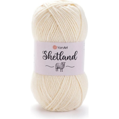 YarnArt pletací příze YarnArt SHETLAND 503 vanilková, klasická 100g/220m