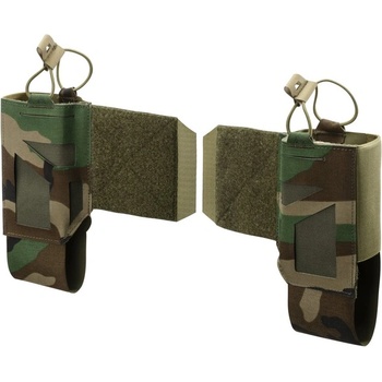 Direct Action® Облекчен калъф за радиостанции за жилетки - Woodland (PO-SKCW-CD5-WDL)