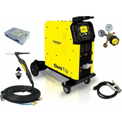 KOWAX GeniTig 320 AC/DC SET 7 (TIG/MMA) svařovací invertor + hořák TIG + VENTIL + HOŘÁK