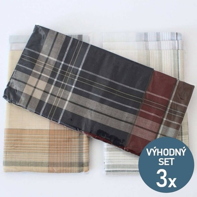 Pánské pracovní kapesníky - výhodný set 18 kusů, 100% bavlna