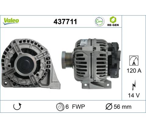 Alternátor VALEO 437711
