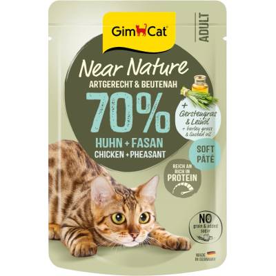GimCat Near Nature Kuře a bažant 16 x 85 g
