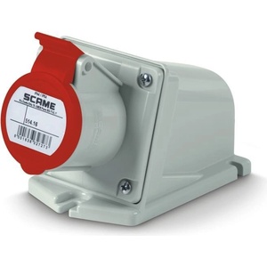 SCAME Промишлен контакт 3P+Е 16A IP44 серия XENIA - 514.1656 (514.1656)