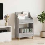 vidaXL Медийни рафтове Сив Сонома 70, 5 x 46 x 112 см (8012903)
