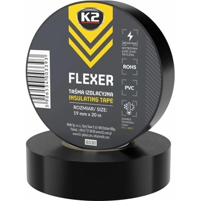 K2 Flexer Izolačná páska 19 mm x 20 m
