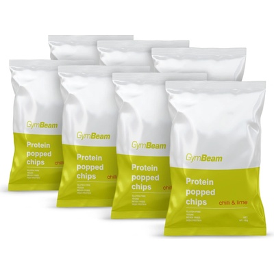 GymBeam Proteinové chipsy 7 x 40 g