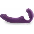 Easytoys nabíjací pripínací vibrátor bez popruhu fialový
