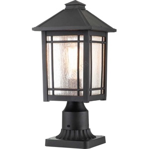 Elstead Lighting Quoizel QZ-CEDAR-POINT3-M-BK - Екстериорна лампа CEDAR POINT 1xE27/60W/230V IP44 (ED0477)