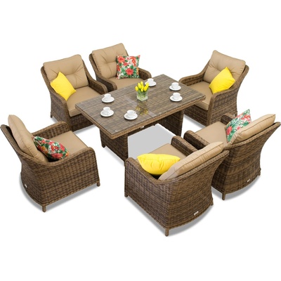 Garden Point Комплект градински мебели Toledo Premium бронз Garden Point (GAP120-FIE)