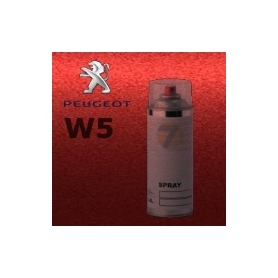 PEUGEOT W5 ROUGE ASMARA metalická barva Sprej 400ml