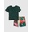 GAP Бебешки комплект Brannan Bear тениска и шортове GAP GAP | Zelen | Момчешки | 50-62