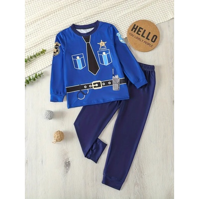 Костюм на полицай за ръст 110 см