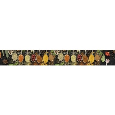 mySPOTTI SP-F3-1820 Samolepiaca PVC tapeta do kuchyne Splash Priya korenie 4500 x 600 mm