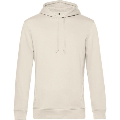 B&C mikina Inspire Hooded s kapucí pánská COT01U33B04700-off white