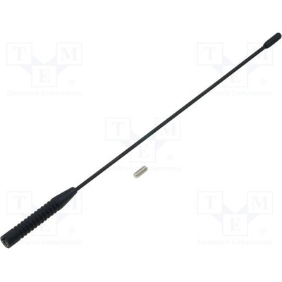 PER.PIC. A00103 Prut antény; 0,35m; M6; vnitřní; Renault; černá
