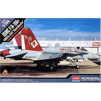 Hornet Academy McDonnell F/A-18A+ VMFA-232 USMC Devils červená 1:144