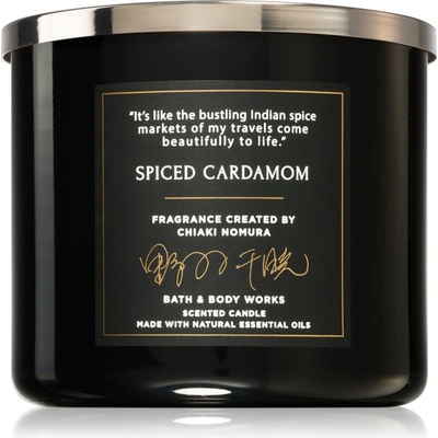 Bath & Body Works Spiced Cardamom ароматна свещ 411 гр