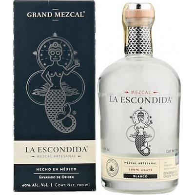 La Escondida Mezcal 40% 0,7 l (dárkové balení)