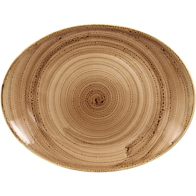 RAK Porcelain Twirl tanier oválny 36 x 27 cm shell TWNNOP36SH-6