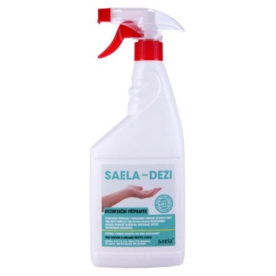Saela DEZI dezinfekcia na ruky 750 ml s rozprašovačom