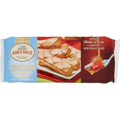 Asolo dolce marhuľové glazované koláče 200 g