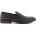 Dune London Sync Loafers - Black Leather